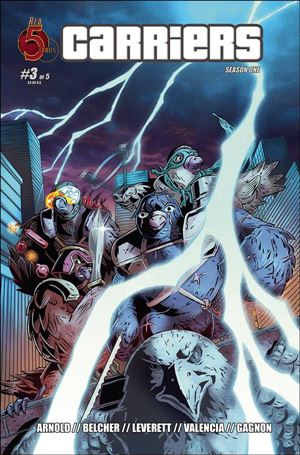 Carriers issue 3 Kurt Belcher Cover