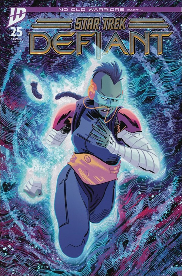 Star Trek: Defiant issue 25-B Lauren Knight Cover