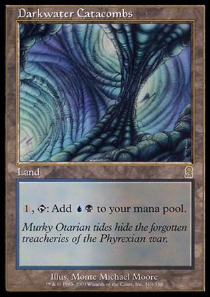Magic the Gathering: Odyssey (Base Set) card 319 Darkwater Catacombs
