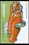 World on Wheels (Base Set) card 66 Jaguar XK Super Sports