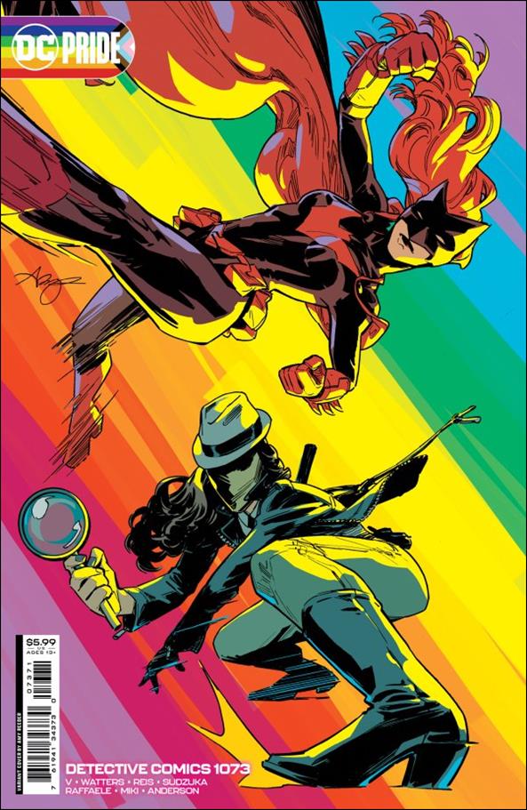 Detective Comics (1937) issue 1073-D Amy Reeder DC Pride Cardstock Cover