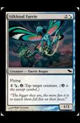 Magic the Gathering: Shadowmoor (Base Set) card 148 Silkbind Faerie
