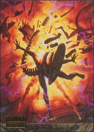 Aliens/Predator Universe (Base Set) card 36 Aliens II TPB