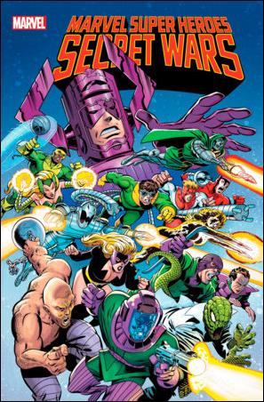 Marvel Super Heroes Secret Wars issue 1-I Mike Zeck 1:50 Hidden Gem Facsimile Edition (2024)