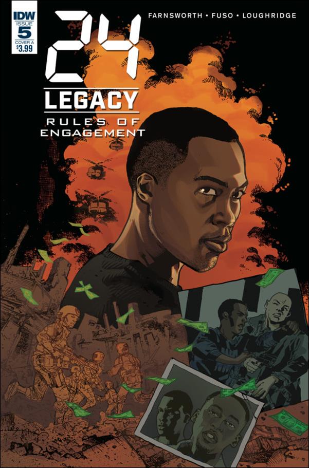 24: Legacy - Rules of Engagement issue 5 Georges Jeanty Cover