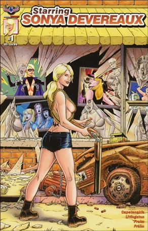 Starring Sonya Devereaux issue 1-B Homage Cover
