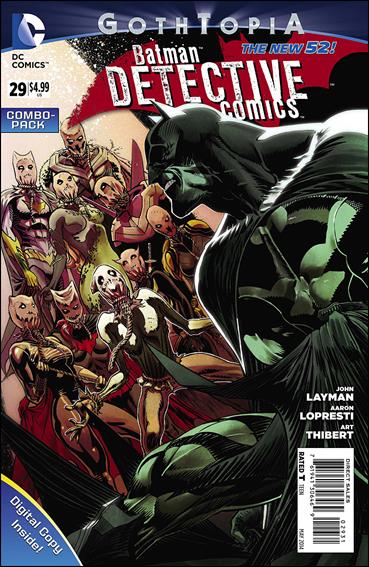 Detective Comics (2011) issue 29-C Unbagged Guillem March Cover Combo Pack