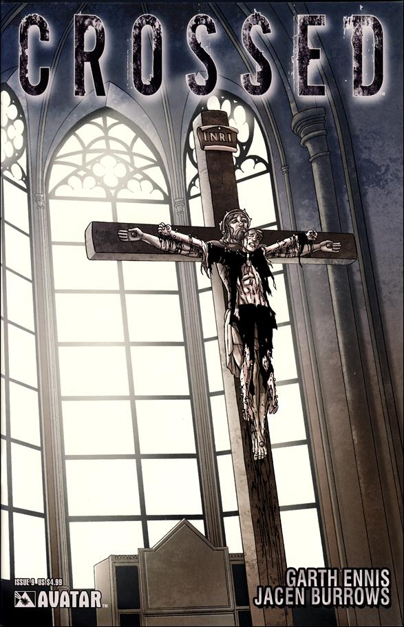 Crossed issue 9 Standard Cover