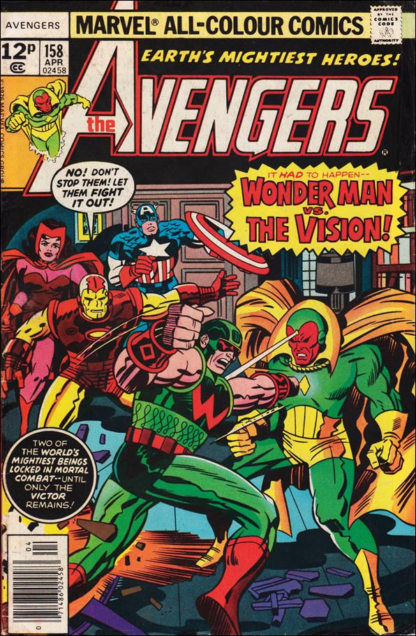Avengers (1963) issue 158-B UK Price Cover