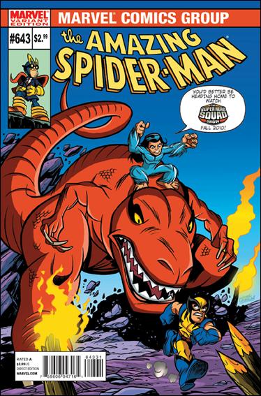 Amazing Spider-Man (1963) issue 643-B Leonel Castellani 1:15 "Super Hero Squad" Cover