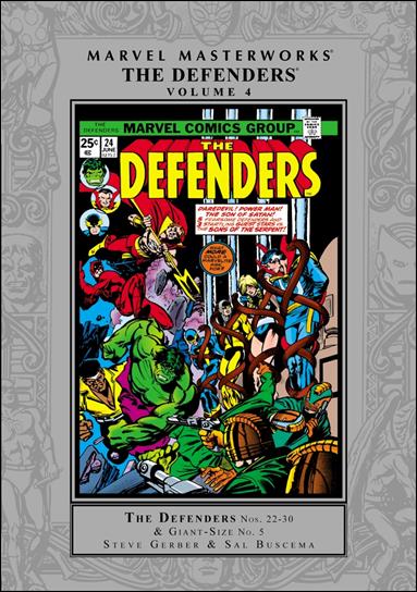 Marvel Masterworks: The Defenders issue 4 Silver Dust Jacket