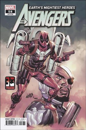 Avengers (2018/07) issue 58-C Rob Liefeld Deadpool 30 Years Cover