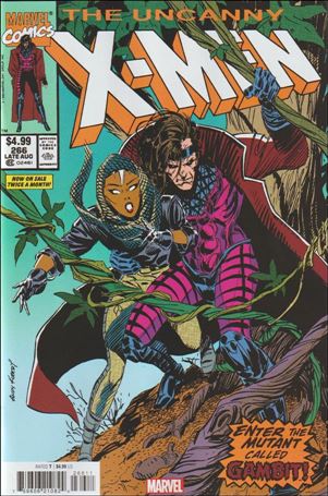Uncanny X-Men (1981) issue 266-D Facsimile Edition (2024)