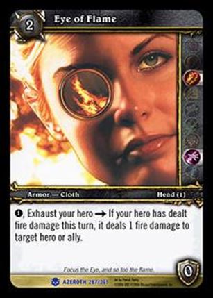 World of Warcraft: Heroes of Azeroth (Base Set) card 287 Eye of Flame