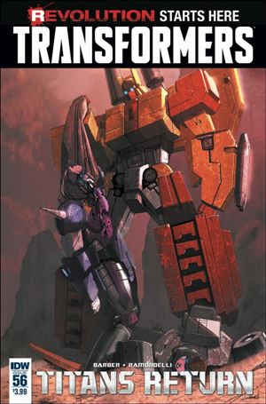 Transformers (2014) issue 56 Livio Ramondelli Cover