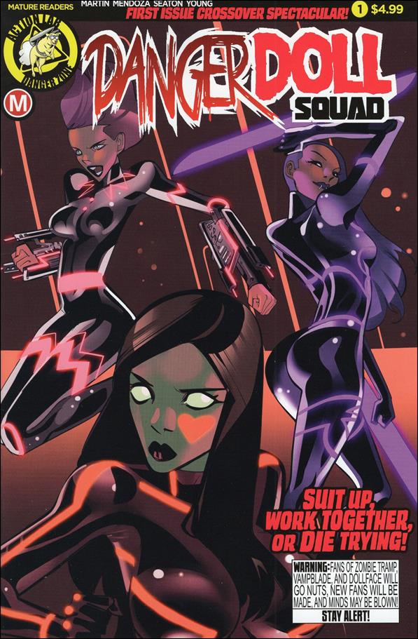 Danger Doll Squad issue 1 Celor Standard Cover