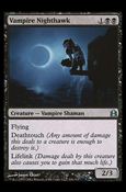 Magic the Gathering: Commander (Base Set) card 106 Vampire Nighthawk