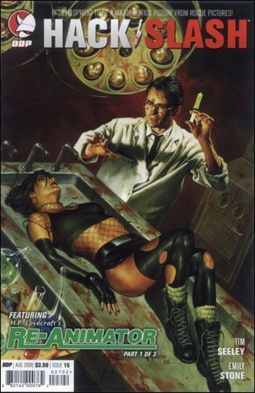 Hack/Slash: The Series issue 15-B Joe Jusko Cover