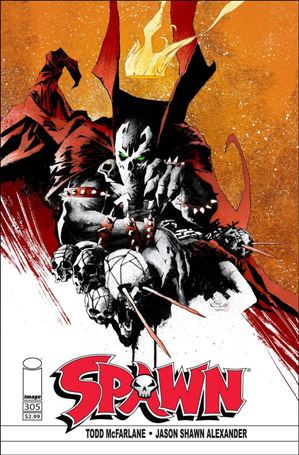 Spawn issue 305-D Jason Shawn Alexander Cover
