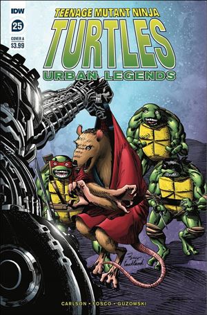 Teenage Mutant Ninja Turtles: Urban Legends issue 25 Frank Fosco Cover