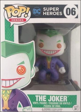 POP! Heroes figure 6-F The Joker (DC Super Heroes)