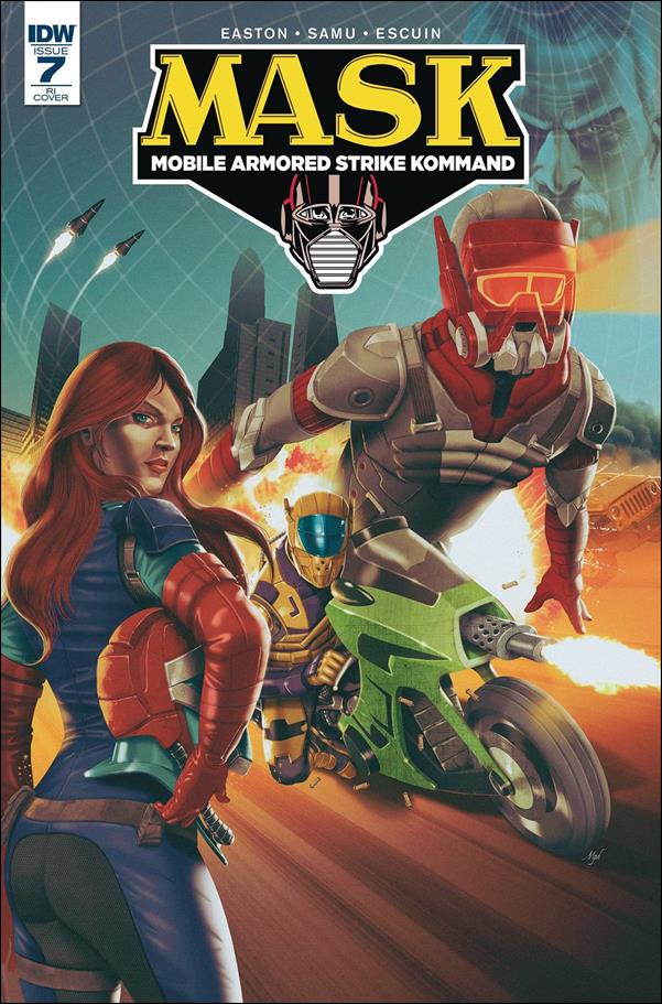 M.A.S.K.: Mobile Armored Strike Kommand issue 7-D Marcelo Pereze Dalannays 1:10 Cover