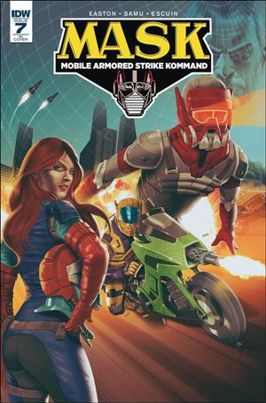 M.A.S.K.: Mobile Armored Strike Kommand issue 7-D Marcelo Pereze Dalannays 1:10 Cover
