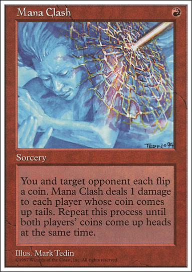 Magic the Gathering: 5th Edition (Base Set) card 249 Mana Clash