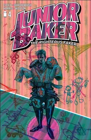 Junior Baker the Righteous Faker issue 4 Ryan Quackenbush Cover
