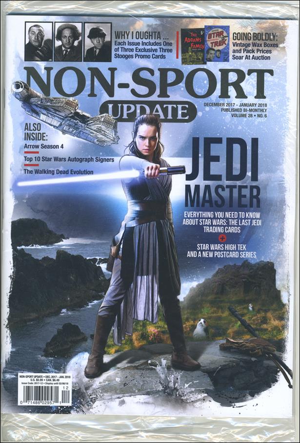 Non-Sport Update (2017) issue 6 Polybagged with Promo Card