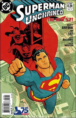 Superman Unchained issue 3-G Cliff Chiang 1:25 Modern Age Cover