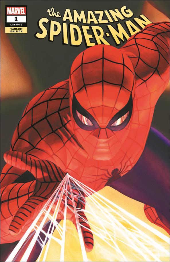 Amazing Spider-Man (2018) issue 1-NA Alex Ross Art "Visions" Cover (Unsigned) 1/1200