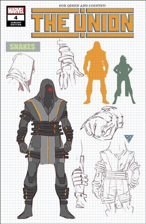 Union (2021) issue 4-C R.B. Silva 1:10 Design Cover