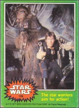 Star Wars: Series 4 (Base Set) card 199 The star warriors aim for action!