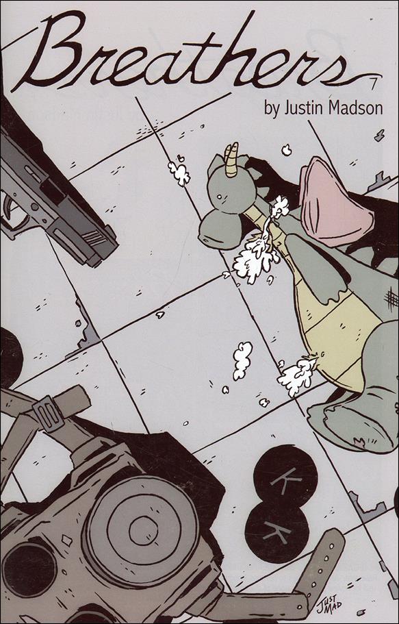 Breathers issue 7 Stuffed Dragon Cover