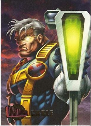 Marvel Ultra: Onslaught (Base Set) card 32 Cable