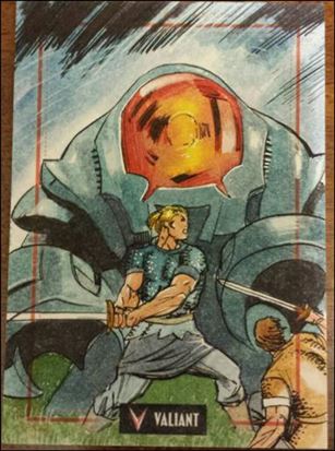 2013 Valiant Comics Preview Trading Card Set (Sketch Card Subset) card RC-09