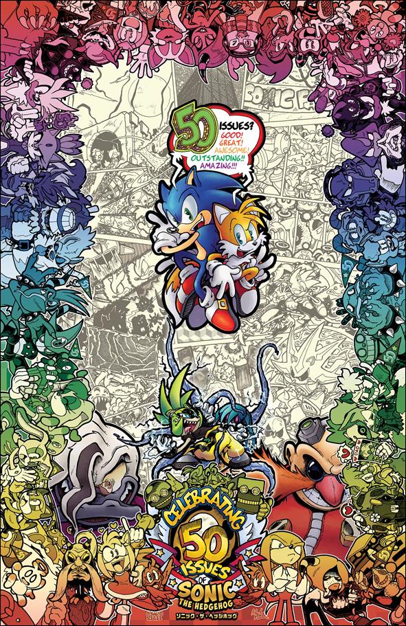 Sonic the Hedgehog (2018) issue 50-D Jonathan Gray Cover