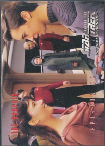 Star Trek: The Next Generation - The Episode Collection Season Two (Base Set) card 163 The Dauphin, Episode 36A
