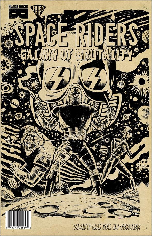 Space Riders: Galaxy of Brutality issue 1-C Jim Rugg Fried Pie Cover