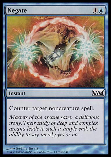 Magic the Gathering: 2011 Core Set (Base Set) card 68 Negate