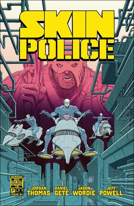 Skin Police issue 1-B Nick Pitarra Cover
