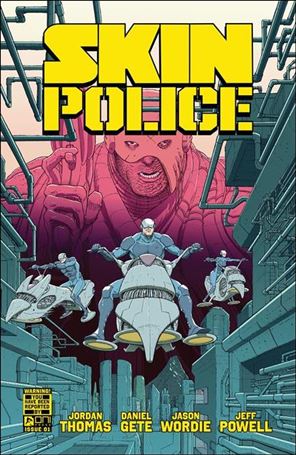 Skin Police issue 1-B Nick Pitarra Cover