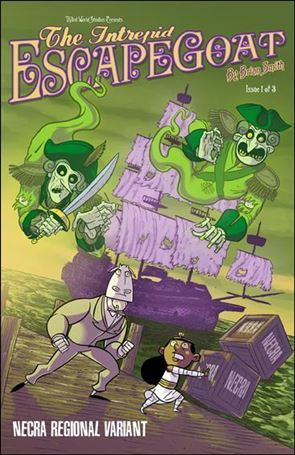 Intrepid Escapegoat: Curse of the Buddhas issue 1-B NECRA Cover
