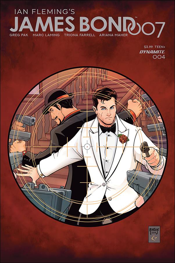 James Bond 007 issue 4-B Will Robson Cover