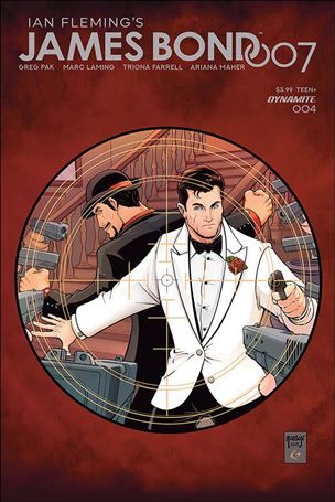 James Bond 007 issue 4-B Will Robson Cover
