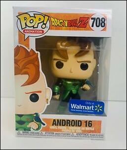 POP! Animation figure 708-B Android 16 (Metallic)