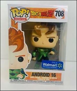 POP! Animation figure 708-B Android 16 (Metallic)