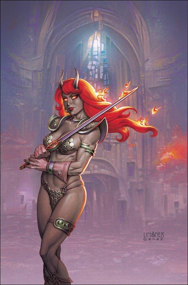 Red Sonja / Hell Sonja issue 2-I Joseph Michael Linsner 1:25 Virgin Cover