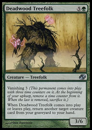 Magic the Gathering: Planar Chaos (Base Set) card 126 Deadwood Treefolk